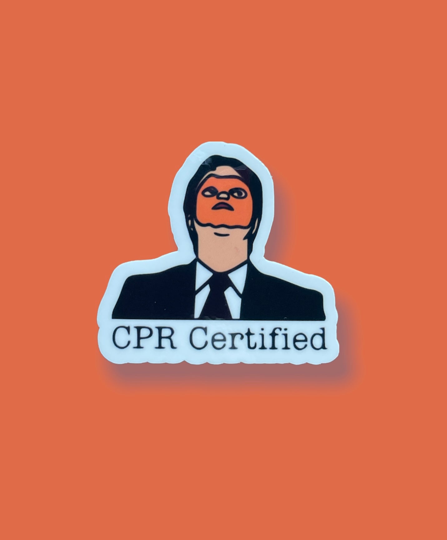 CPR Certified Sticker