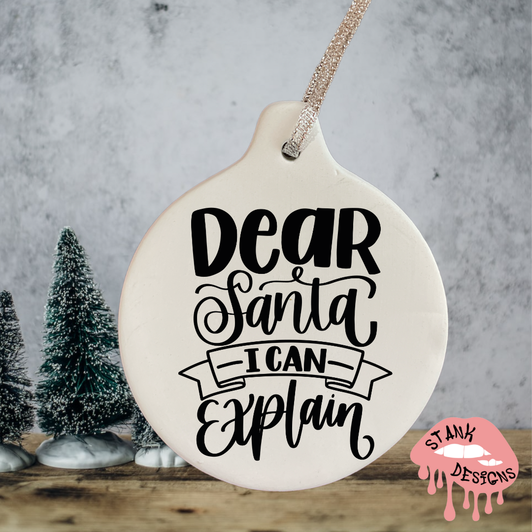 Dear Santa I Can Explain
