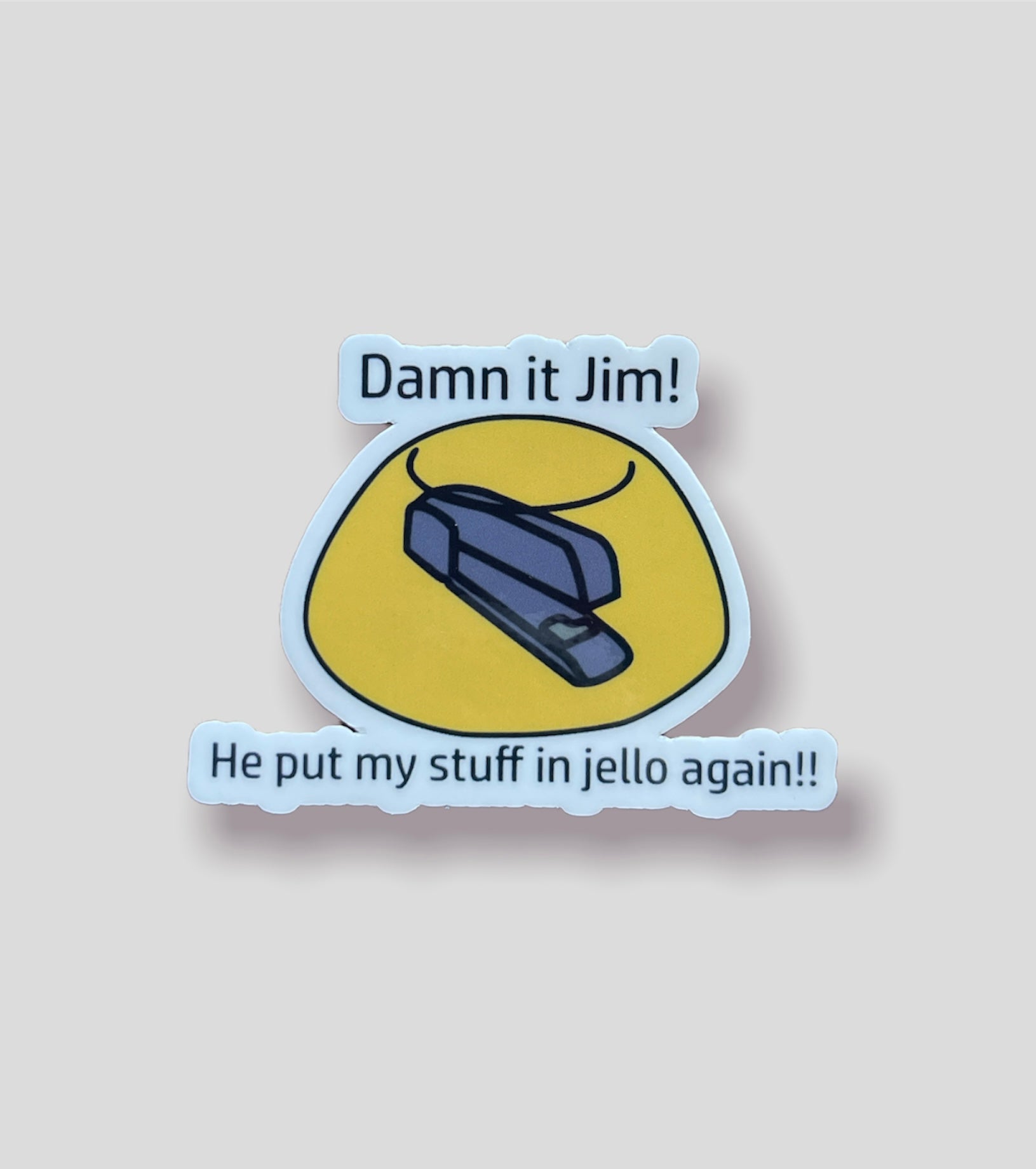 Damn it Jim! Sticker – Stank Designs